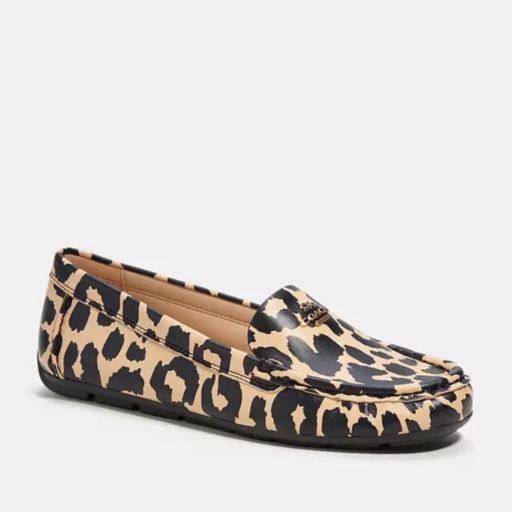 Coach Marley Driver- Leopard